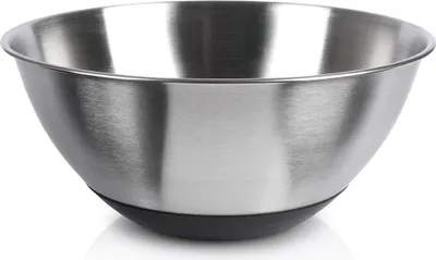 Immagine prodotto di Ciotola in acciaio inox antiscivolo dall'utilizzo versatile in cucina