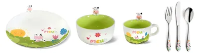 Produktbild von Médard de Noblat 6-tlg. Kinderset MOONA 6-teilig grün