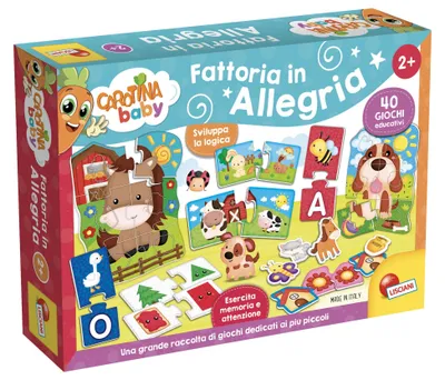 Obrázek produktu pro Lisciani Carotine Baby: Farma v Allegrii