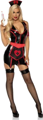 Immagine prodotto di Costume da infermiera sexy - vestito per carnevale taglia: L