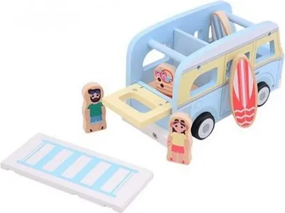 Obrázek produktu pro Dřevěný plážový Retro karavan 7ks 18m+