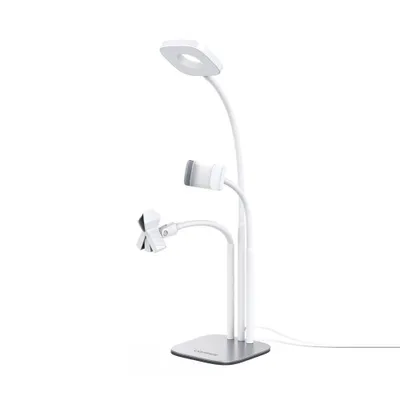 Produktbild von Ugreen Stativ Handy Halterung Selfie Stativ mit LED Licht fr live striming