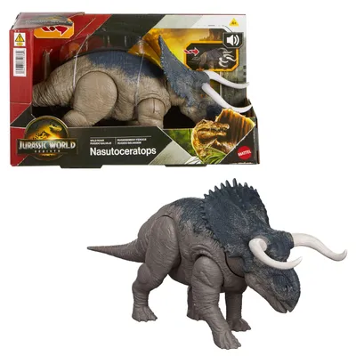 Produktbild von Jurassic World Wild Roar Nasutoceratops