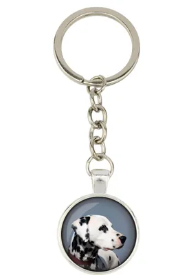 Immagine prodotto di Dalmatin - portachiavi con la tua foto, decorazione per chiavi, ciondolo per borsa del marchio Art-Dog
