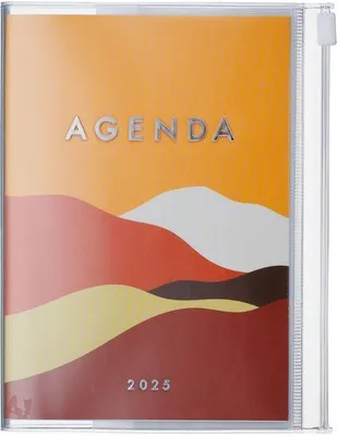 Produktbild von MARK'S 2024/2025 Taschenkal. B6 vertikal, Mountain // Orange