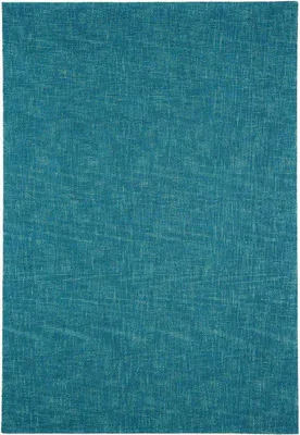 Image de Tapis Unyqoos® Easy Living, modèle Tweed, couleur bleu turquoise, dimensions 170x240 cm, forme rectangulaire, peluche courte, tissé à la main, 100% laine de Nouvelle-Zélande