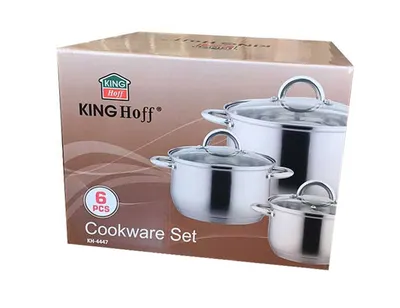 Immagine prodotto di Set Di Pentole Kinghoff 6 Pezzi Kh-4447