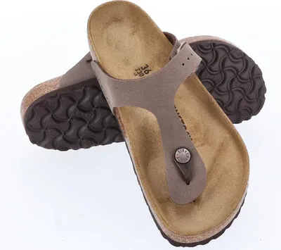 Produktbild von Birkenstock Gizeh Mocha - Damen Hausschuhe - 043751