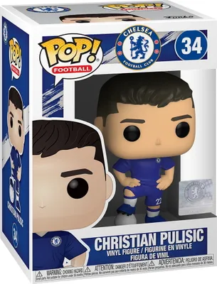 Produktbild von Chelsea Football Club - Christian Pulisic 34 - Funko Pop! - Vinyl Figur