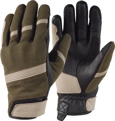 Produktbild von Modeka Sukaya Motorrad Handschuhe, khaki/beige/schwarz, 6