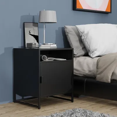 Produktbild von VCM Nachtschrank | Beistelltisch | Nachttisch | Maße ca. H. 55 x B. 45 x T. 40 cm - Flokas L