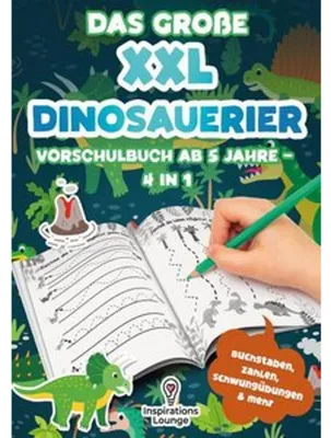 Produktbild von Das große XXL Dinosaurier Vorschulbuch ab 5 Jahre