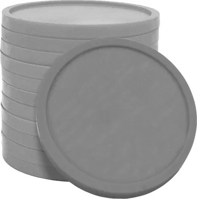 Obrázek produktu pro CombiCraft Prázdné mince / Spotřební mince Šedá - Ø29mm - 500 kusů