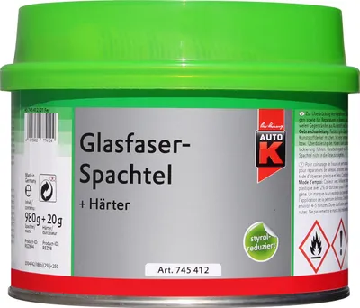 Produktbild von Auto-K Glasfaserspachtel + Härter 1000g