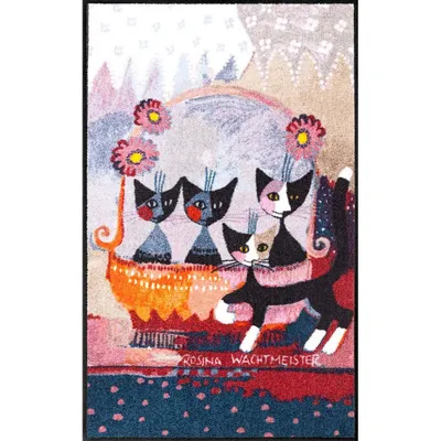 Produktbild von Fussmatte La Mia Famiglia Rosina Wachtmeister 75x120 cm