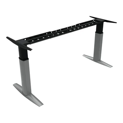 Produktbild von STIER Elektrisch höhenverstellbares Tischgestell 501-23, 68-120cm, 175kg Nutzlast, Breite variierbar, pulverbeschichtet