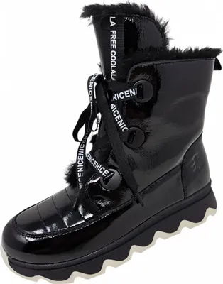 Produktbild von 2 Go Fashion Schnürstiefel Schwarz