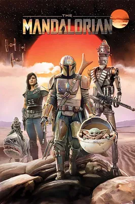 Immagine prodotto di Il gruppo di poster Mandalorian 61 x 91,5 cm