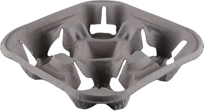 Produktbild von 220x Becherhalter 4-fach, grau