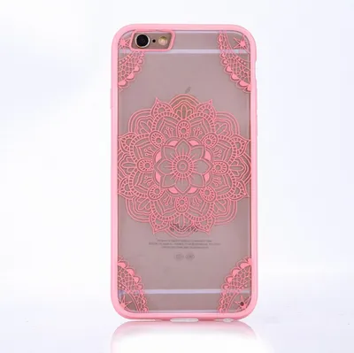 Produktbild von Handy Hülle Mandala für Huawei P9 Lite Design Case Schutzhülle Motiv Indianische Spitze Cover Tasche Bumper Rosa