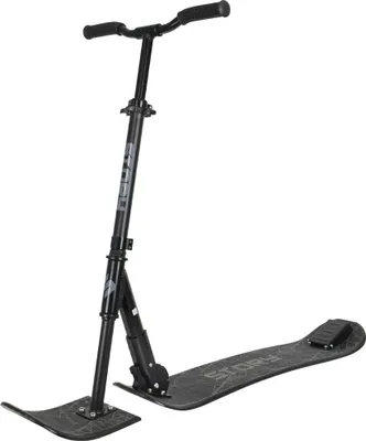 Produktbild von Story Deluxe Snow Stunt Scooter – Schwarz | Verstellbar & Faltbar