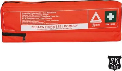 Obrázok produktu pre lekárnička Lekárnička do auta + výstražný trojuholník.