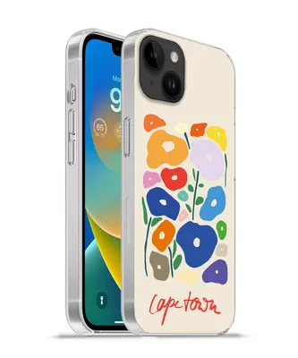 Produktbild von MuchoWow® Handyhülle Schutzhülle Hülle für Apple iPhone 14 Plus - Soft case Blume - Abstrakt - Südafrika Silikon Softcase Handy Hülle - Abbildung