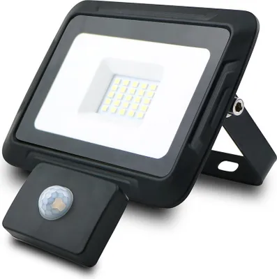 Obrázok produktu pre Forever LED reflektor 20W studená biela 1600 lm Reflektor PROXIM + PIR s detektorom pohybu Vonkajšie osvetlenie Vodotesné IP65
