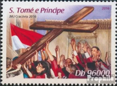 Produktbild von Briefmarken Sao Tome e Principe 2016 Mi 6810 (kompl. Ausgabe) postfrisch Weltjugendtag