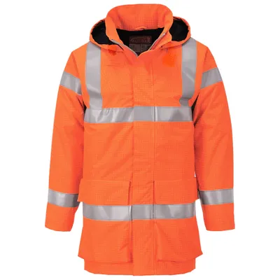 Immagine prodotto di Portwest S774 Impermeabile leggero Multisafe - Giacca ad alta visibilità arancione taglia S
