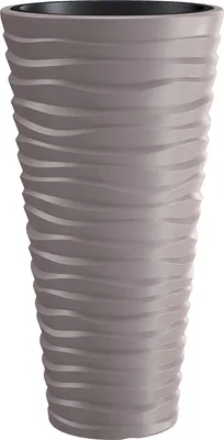 Obrázok produktu pre Kvetináč s vkladom SAND SLIM 39cm - mocca