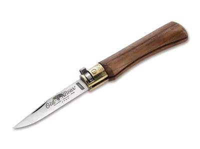 Produktbild von Old Bear XS Walnuss Kohlenstoffstahl - das bessere Opinel
