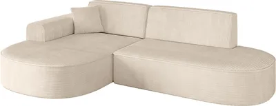 Produktbild von ALTDECOR Ecksofa in L-Form  MARI-L1 - 243x171x79,5 cm  Beige -  Corner Sofa Bett Eckcouch Couch  Wohnlandschaft Cauchsofa