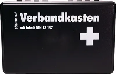 Produktbild von Betriebsverbandkasten kl. KIEL B260xH160xT80ca.mm schwarz SÖHNGEN
