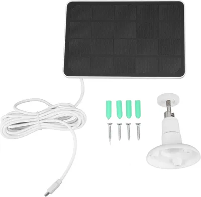 Obrázek produktu pro 4W5V solární panel pro bezdrátovou kameru s vodotěsnou dobíjecí baterií pro monitorování