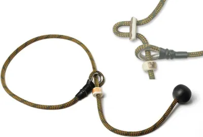 Produktbild von Mystique® Field trial Kurzführer 6mm mit Zugbegrenzung khaki 70cm