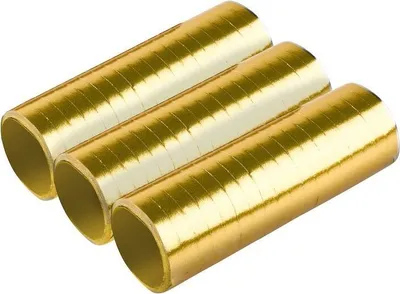 Immagine prodotto di 3 stelle filanti metalliche oro