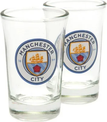 Obrázok produktu pre Manchester City FC - Snapback Glass "Wordmark" - 2-Pack BS4449 (One Size) (Transparent/Blue/Red)