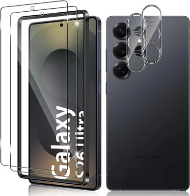 Produktbild von 2X Schutzglas ( Display + Kamera ) für Samsung Galaxy S26 Ultra Panzerfolie Full