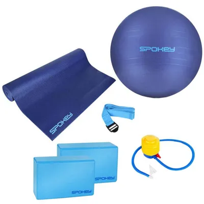 Produktbild von Spokey - Yoga Set "Astreya" MR2363 (Einheitsgröße) (Blau)