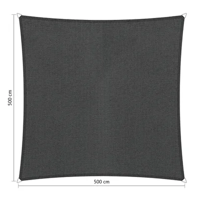 Immagine prodotto di SHADOW COMFORT Tenda da sole quadrata 5 x 5 m Nero carbone
