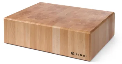 Zdjęcie produktu dla Drewniany Kloc Masarski Z Drewna Bukowego Wys. 150 Mm - Hendi 505632