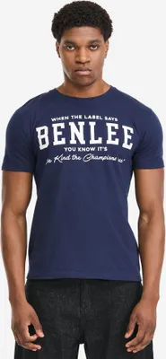 Image de T-shirt homme coupe regular KEYWORTH Navy/Ecru XL BENLEE