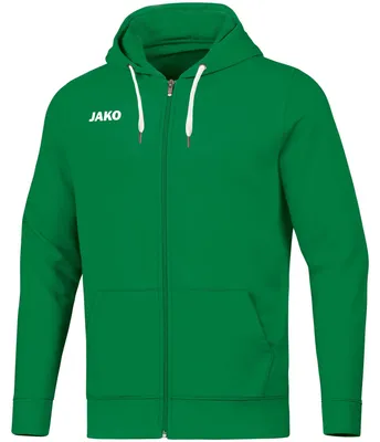Image de Veste à capuche Jako Base Hommes - Vert Sport