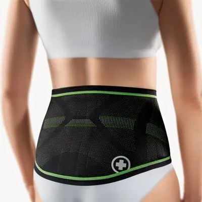 Produktbild von Bort StabiloBasic Lady SportRückenbandage schw./grün Gr.0