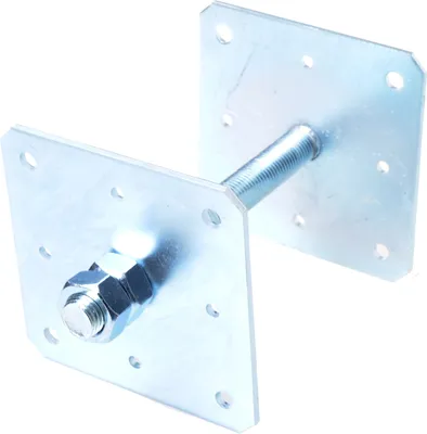 Produktbild von Aqbau® Pfostenträger verstellbar 160 x 160 x 250 mm zum Aufschrauben höhenverstellbar