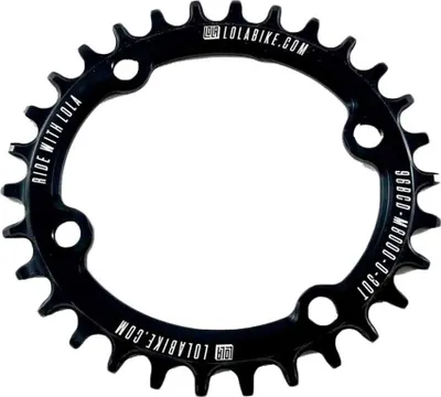 Immagine prodotto di Lola M8000 Asimetric 96 BCD  ovale nera 30 denti