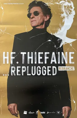 Zdjęcie produktu dla HF. THIEFAINE - Replugged - Rebranché - PLAKAT - 80x120 cm