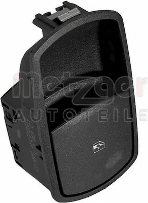 Image de Commutateur lève-vitre avant 6 pôles noir METZGER pour OPEL CORSA, entre autres