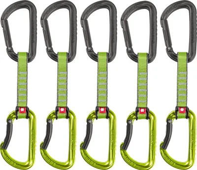 Obrázok produktu pre Ocun Falcon QD Pad 16 5er pack 5er grün rovná brána/ohnutá brána 10cm